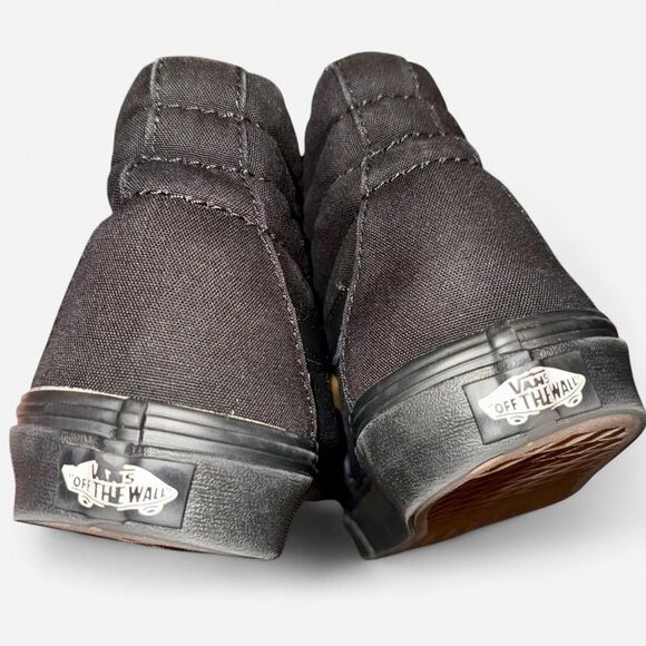 Black Vans Sk8-Hi Skate Sneakers - Picture 5 of 8